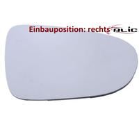 Spiegeleinsatz Glas rechts beheizt 6102-02-1232595P BLIC für VW GOLF VI TOURAN