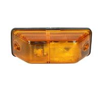 HELLA 2BM 006 692-017 Zusatzblinkleuchte - Glühlampe - 12/24V - Anbau - Lichtscheibenfarbe: gelb - links/seitlicher Anbau