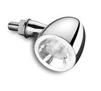 Kellermann LED-Blinker- / Positionsleuchte Bullet 1000 PL white, chrom-glänzend, klares Glas