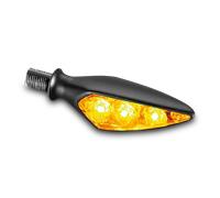 Kellermann Blinker Rhombus S Dark, schwarz, getöntes Glas, VL / HR, Stück, schwarz für Männer