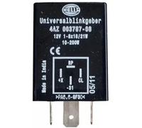 HELLA 4AZ 003 787-081 Blinkgeber - 12V - 4-polig - Anbau/gesteckt - mit Halter