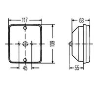 Blinkleuchte HELLA 2BA 003 236-027