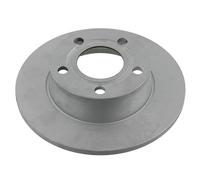 Blue Print Bremsscheibensatz ADV184399 Hinterachse voll 255 mm – 2 Stück für Audi A6 (C5) 1997–2005