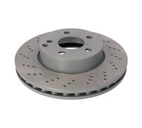 BLUE PRINT Bremsscheibe adu174312 Vorderachse Gelocht 295mm für Mercedes