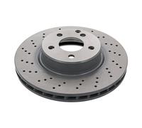 BLUE PRINT Bremsscheibe adu174349 Vorderachse Gelocht 312mm für Mercedes