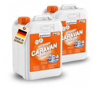 Bluecraft Wohnmobil & Wohnwagen Caravan Reiniger 2x5L Konzentrat für Aussen | Entfernt effektiv & mühelos Regenstreifen, Harz, Insektenreste & Straßenschmutz mit hoher Ergiebigkeit - Made in Germany