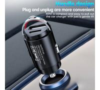 Bluetooth 5.0 FM Transmitter Auto Radio Adapter Freisprecheinrichtung KFZ 2 USB