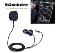 Bluetooth 5.0 FM Transmitter Auto Radio Adapter Freisprecheinrichtung KFZ Kit
