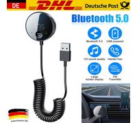 Bluetooth 5.0 - FM Transmitter Auto Radio Adapter Freisprecheinrichtung KFZ Kit