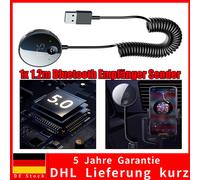 Bluetooth 5.0 - FM Transmitter Auto Radio Adapter Freisprecheinrichtung KFZ Kit.