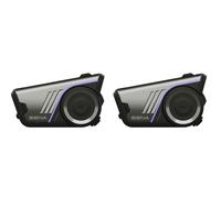 Sena 60S Motorrad-Kommunikations-Bluetooth-Headset mit mit WAVE, Mesh und Bluetooth-Intercom-System, SOUND von Harman Kardon 2. Generation, Doppelpack