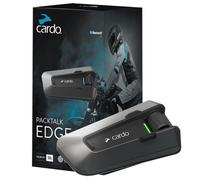 Cardo PACKTALK Edge Motorrad Bluetooth Kommunikationssystem Headset Gegensprechanlage - Einzelpackung