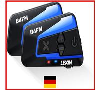Bluetooth Intercom für bis zu 10 Motorräder | Musikteilen bis 400m