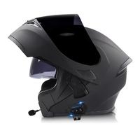 Bluetooth Klapphelm Motorradhelm Integrierter Motorrad Helm mit Anti-Fog-Doppelvisier Integralhelm ECE/DOT Zertifiziert Rollerhelm Racing Sturzhelm für Erwachsene Männer und Frauen 12,3XL