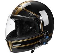 Bluetooth Motorradhelm Integralhelm Mit Lautsprecher Mikrofon Vollvisierhelm Mit Visier Motorrad Integralhelme ECEDOT Zertifiziert Für Erwachsene Frauen Männer Motocrosshelme Z-31,XXL:63-64CM