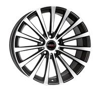 Borbet, BLX, 8,5x19 ET35 5x112 72,5, black polished matt