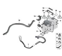 BMW Adapterleitung IBS E90 E91 E92 E93 61129123571 - Bildposition
