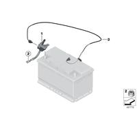 BMW Batteriekabel minus IBS F20 F21 F22 F23 F30 F31 F32 F33 F34 F