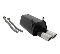 NOVUS SPORTAUSPUFF FÜR BMW E36 325i 2x76 SR-DESIGN