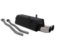 NOVUS SPORTAUSPUFF FÜR BMW E36 325i 2x76 DTM