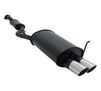 NOVUS SPORTAUSPUFF FÜR E36 COMPACT 318ti 2x76 MS-DESIGN