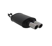 NOVUS SPORTAUSPUFF FÜR BMW E39 520i / 523i / 525i / 528i / 530i 2x76 SR-DESIGN