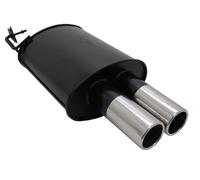 Novus Sportauspuff für BMW E39 520i / 523i / 525i / 528i / 530i 2x76mm
