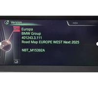 BMW FSC Navigation Update Europe Road NEXT 2025 inkl. 2x BMW-USB und Lebenslange
