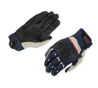 BMW GS Rallye Motorradhandschuhe (blau / rot) Farbe: Blau Größe: 10