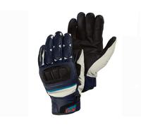 BMW GS Rallye Motorradhandschuhe (blau / weiß) Farbe: Blau Größe: 12