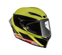 BMW M Pro Race Integralhelm (Slick) Farbe: Gelb Größe: 55/56