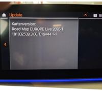 BMW MINI Navi MGU Update Road MAP Europe LIVE 2026-3 ohne USB mit FSC bis 2099