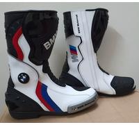 BMW Motorrad Stiefel HERREN/DAMEN Motorradstiefel aus Leder Rennen Bikerstiefel