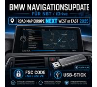 BMW Navigation Update Europe Road NEXT 2025 inkl. BMW-USB und Lebenslange FSC