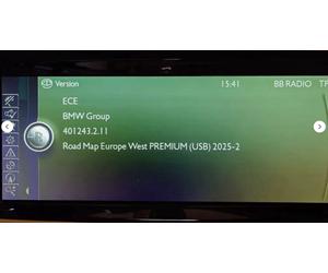 BMW Navigation Update Road Europe PREMIUM 2025-2 inkl.USB Stick und Lifetime FSC