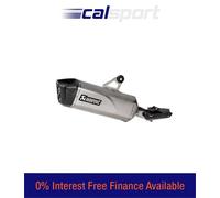 Akrapovic Auspuff Slip-On Titan für BMW R 1250 GS /Adventure Endschalldämpfer silber Edelstahl