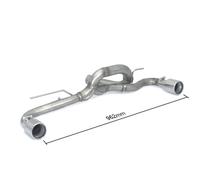 BMW Ragazzon Duplex Endrohre 1x 90mm rund 50.0928.05
