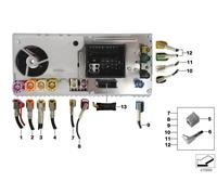BMW Rep.-Leitung Antennen DAB F31 61119372313 - Bildposition 12