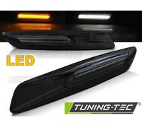 BMW Seitenblinker Schwarz-Smoke. E60,61, E81, E82, E87, E88, E90, E91, E92, E93. F10