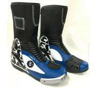 BMW Stiefel Motorrad Leder Wasserdicht Touring Strassenmotorrad Rennstiefel-NEU