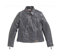 BMW Style Leder Freizeitjacke Damen Farbe: Schwarz Größe: S