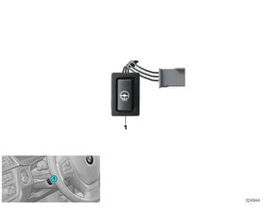BMW Taster Lenkradheizung F20 F21 F22 F23 F30 F31 F32 F33 F34 F36