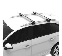 Ford Ranger (Doppelkabine) (T6) (2011 bis 2019) - Cruz Aluminium Dachträger Airo Lane Fix Feet f. Kfz. MIT Dachreling - 930-800-925-806