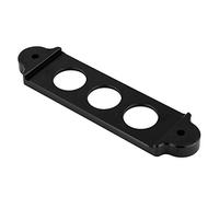 Bnineteenteam Billet Battery Binde-Bindung Halterung Hartanodized Fit für 2000-2008 Dauerhafte Rote und Blaue Farboption 1 Halterung Set (BLACK)