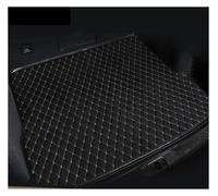 Boden Matte Für Kia Für Carnival 2015 2016 2017 Auto-Kofferraummatte Auto-Laderaumabdeckung Pad Cargo-Liner Innenausstattung Kofferraum Teppich(Black-Beige)