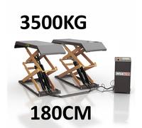 Bodenmontierte Scherenhebebühne Hebebühne 3500kg 180cm Heben 380-400V