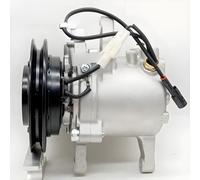 BOGJFC 12V R134a 1PK 120mm Riemenscheibe Eisen Auto Klimakompressor Compatible For Daihatsu Mira Charade Hijet Truck Compatible For Kubota M9540 Teilenr 4472206750 LY-EX-32