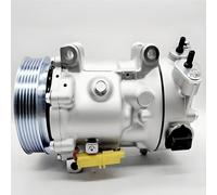 BOGJFC 12V SD7C16 Kfz Klimakompressor Kompatibel for Peugeot 307 308 607 406 508 5008 Kompatibel for Citroen C4 Ulysse Kompatibel for Lancia Phedra Iron 6 Groove Riemenscheibe 132mm 8kg LY-PU-2