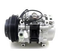 BOGJFC 12V TV12AC Klimakompressor 4 Rillen 110mm Riemenscheibe Kompatibel for Mazda MX5 Miata 1.8 Aluminium R134a Auto Klimakompressor Ersatzteil