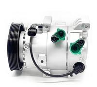 BOGJFC 12V VS-14E Klimakompressor 6PK Riemenscheibe 124.5mm Kompatibel Für Hyundai Elantra Creta IX25 Kompatibel Für KIA KX3 1.6L R134a Aluminium 8kg Kompakt OEM 977014V001